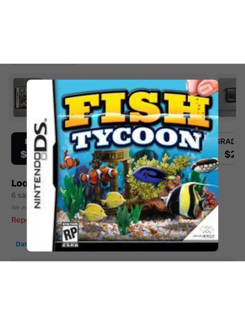 Fish Tycoon for Nintendo DS